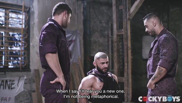 François Sagat torture gay