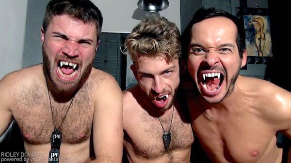 trio vampires gays